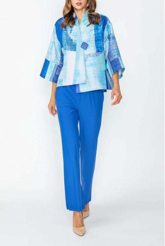 IC Collection - ABSTRACT PRINTED COLLARLESS ONE
