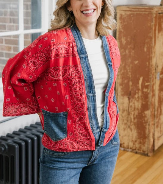 Shannon Passero - Bandana Short Kimono