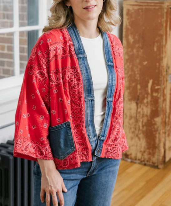 Shannon Passero - Bandana Short Kimono