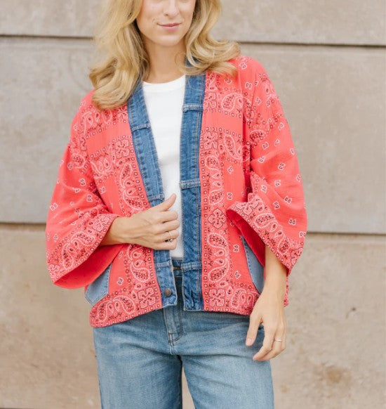 Shannon Passero - Bandana Short Kimono