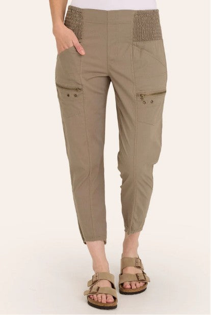 Wearables By XCVI - Acker Zipper Slim Pant