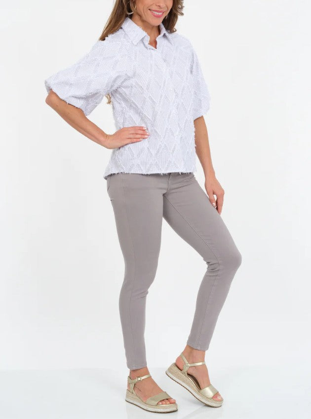 Lior Jeans - Stretchy Pearl Skinny Jeans Jane Lior Paris