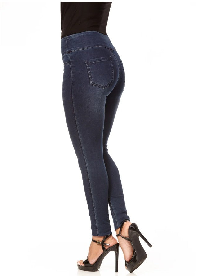 Lior Jeans -  True Blue Washed Out Jane With Power Stretch Fabric |