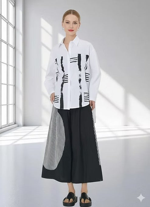 Vanite Couture - High Low Blouse Shirt
