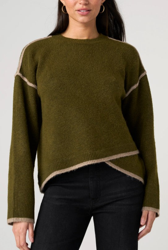 Liverpool Clothing - Long Sleeve Sweater W/ Tulip Hem