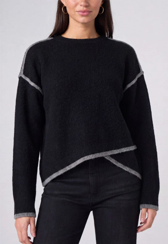 Liverpool Clothing - Long Sleeve Sweater W/ Tulip Hem
