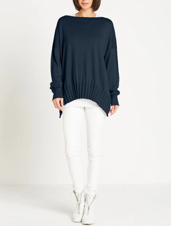 Planet Clothing - PIMA COTTON BOATNECK RIB