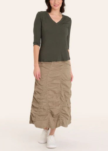 Wearables By XCVI- Gored Peasant Skirt