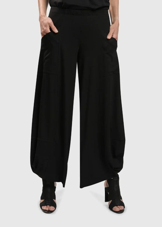 Alembika Pant - Essential Punto Pockets Pants, Black