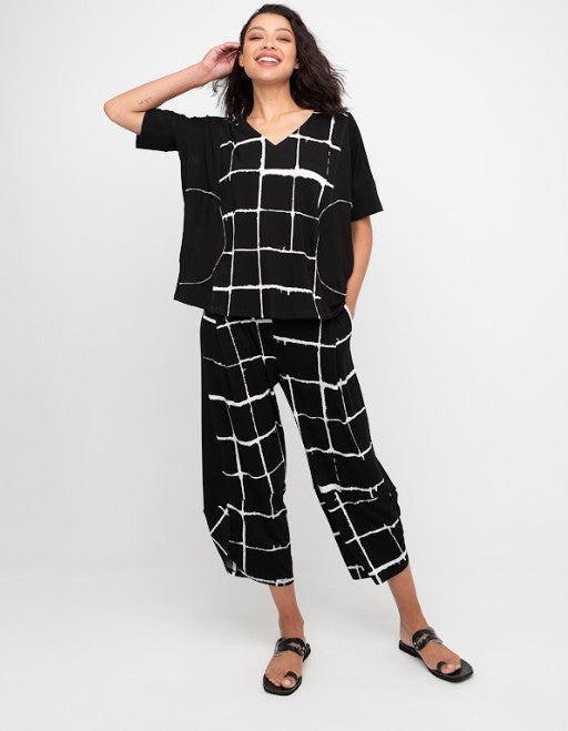 Ozai N Ku Thal Tulip Pants, Mono FINAL SALE ITEM
