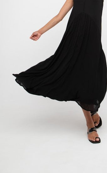 Ozai N Ku Oracle Convertible Dress, Black FINAL SALE ITEM