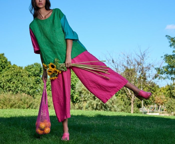 Alembika Pants - Pull On Flood Pants