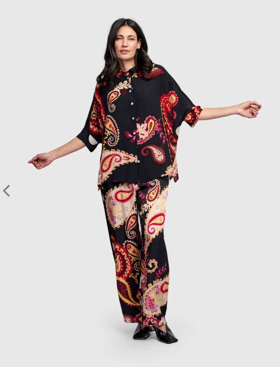 Alembika Clothing - Bailey Button Down Shirt, Fiesta