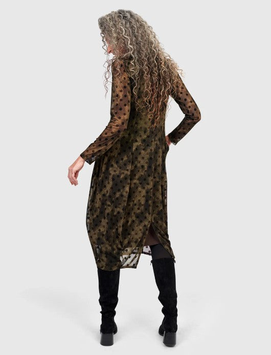 Alembika Dresses - Grove Mesh Cocoon Dress, Antique