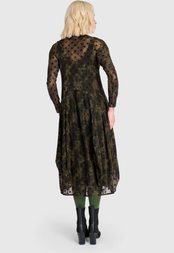 Alembika Clothing - Bramble Mesh Cocoon Dress, Antique