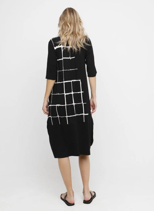 Ozai N Ku Chara Easy Dress, Mono Final Sale Item