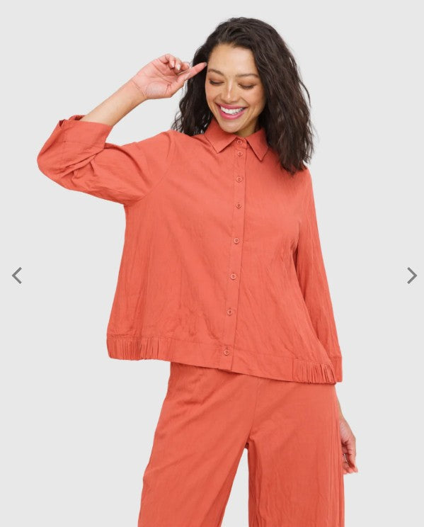 Ozai N Ku Mero Jacket, Chili FINAL SALE ITEM