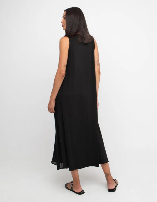 Ozai N Ku Skia Maxi Dress, Black FINAL SALE ITEM
