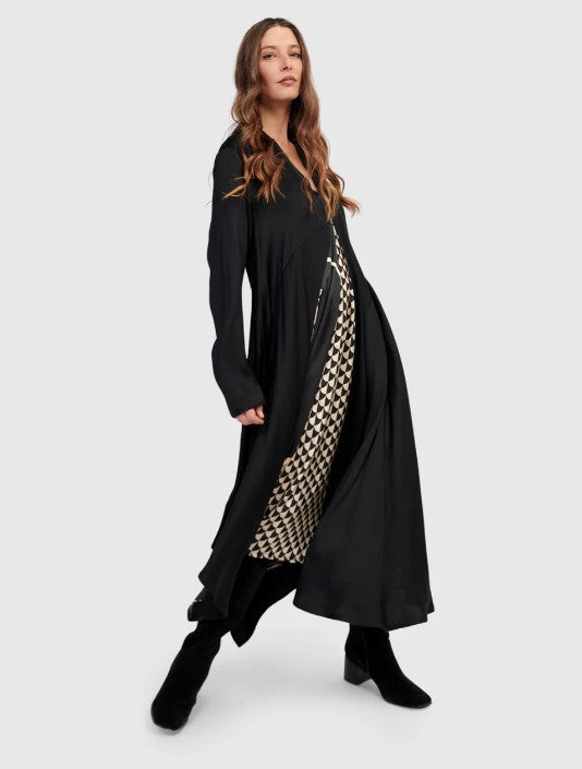 Alembika Clothing - Baroque Draped Dress, Mix