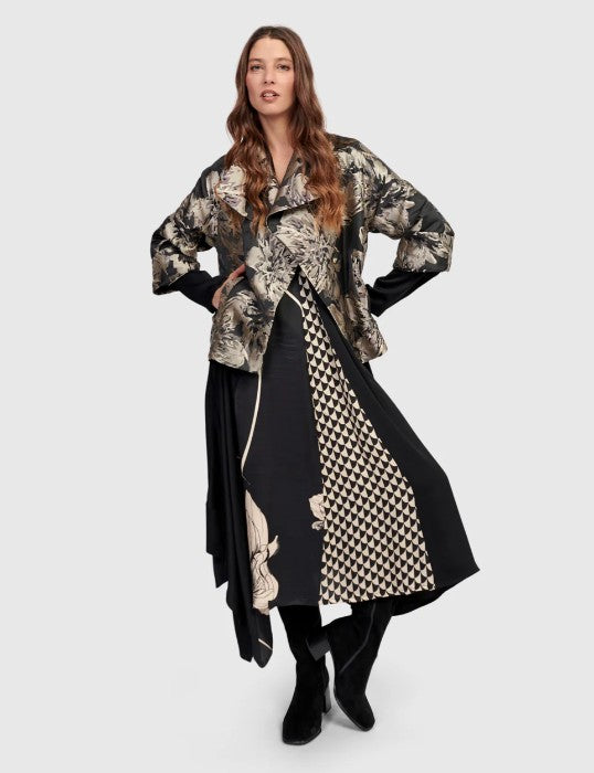Alembika Clothing - Baroque Draped Dress, Mix