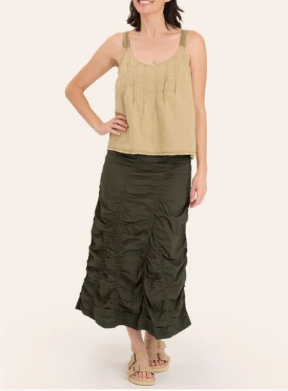 Wearables By XCVI- Gored Peasant Skirt