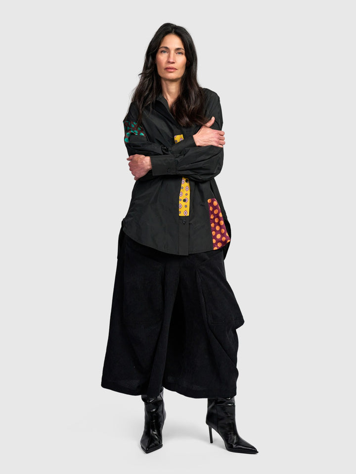 Alembika Tunics - Riot Oversized Shirt, Black
