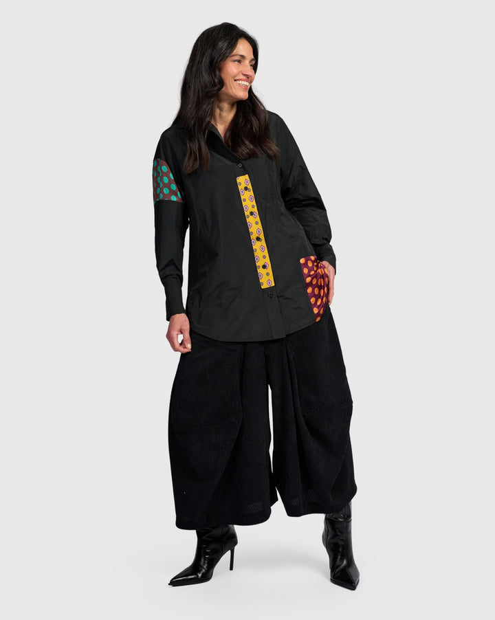Alembika Tunics - Riot Oversized Shirt, Black