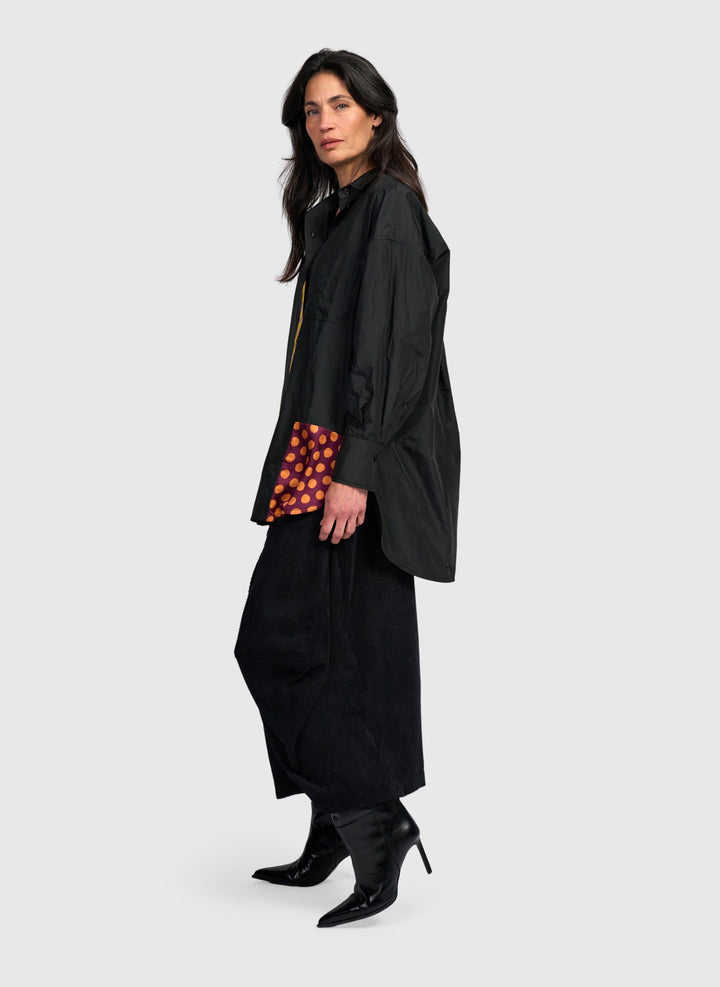 Alembika Tunics - Riot Oversized Shirt, Black