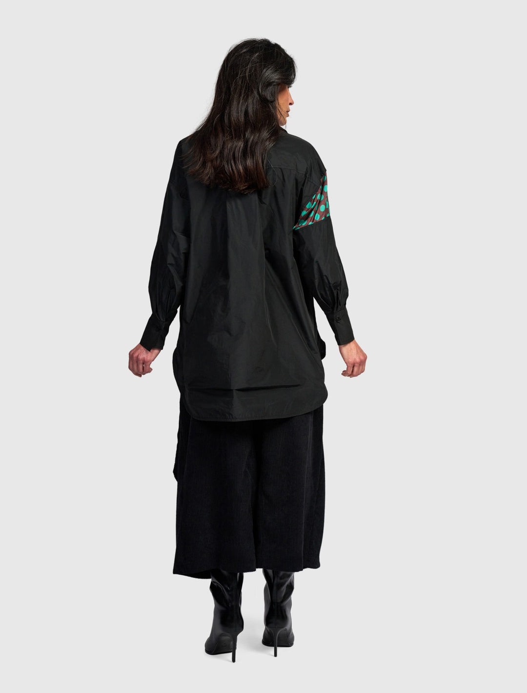 Alembika Tunics - Riot Oversized Shirt, Black