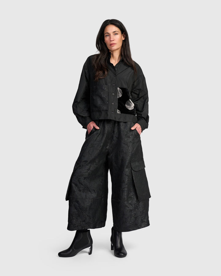 Alembika Shirt - Blackthorn Camp Shirt, Black