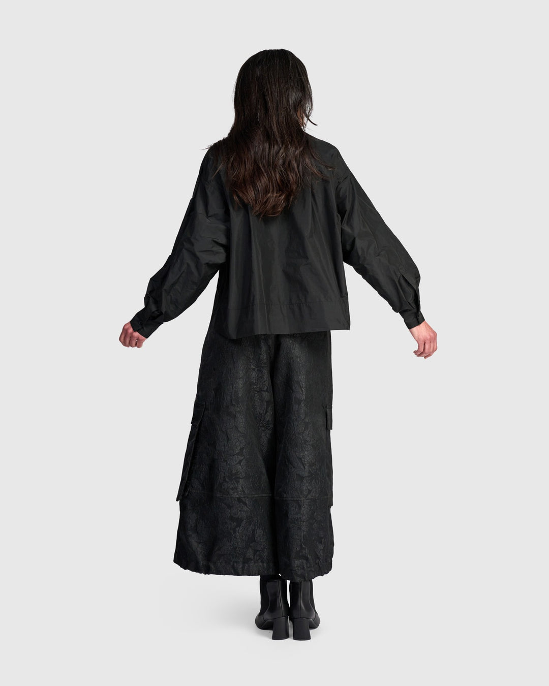 Alembika Shirt - Blackthorn Camp Shirt, Black