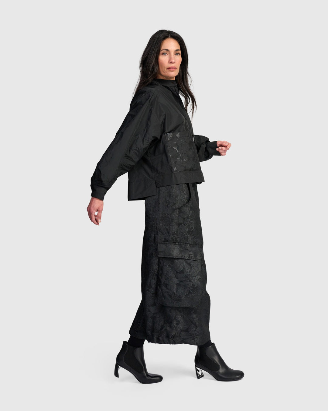 Alembika Shirt - Blackthorn Camp Shirt, Black