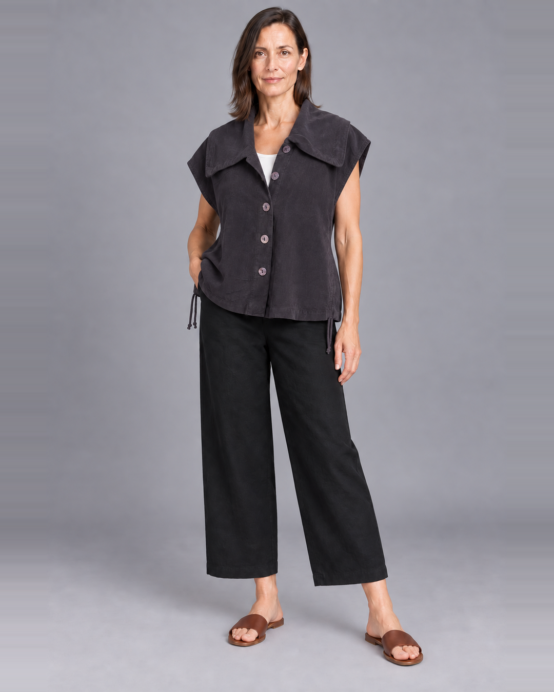 Bryn Walker Granada Corduroy - Irene Vest