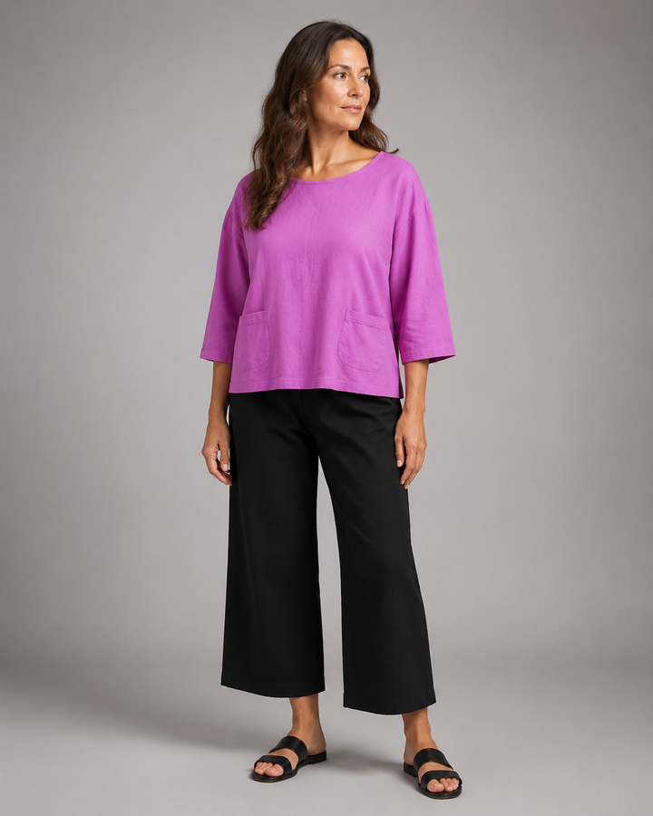 Pacific Cotton - Boxy Shirt FINAL SALE ITEM