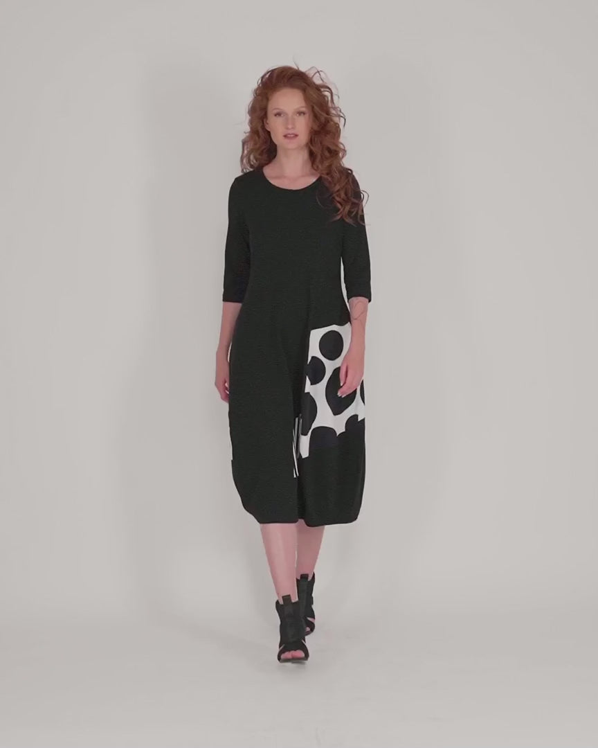 Alembika Clothing - Urban Broadway Cocoon Dress, Mono