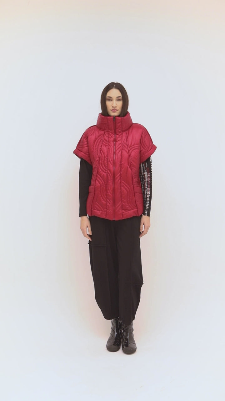 Ozai N Ku Jackets - Cocoon Quilted Jacket