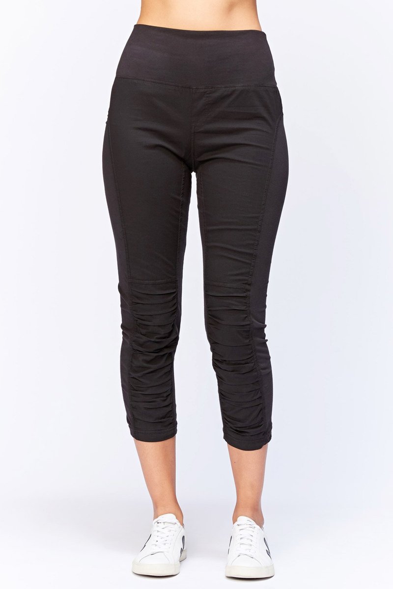 XCVI Wearables - High Waist Jetter Crop Legging - Shopboutiquekarma