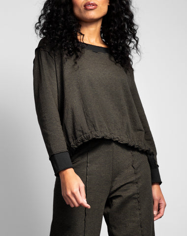 Liv By Habitat Clothes - Drawstring Boxy Top ( Available In XXL) - Shopboutiquekarma