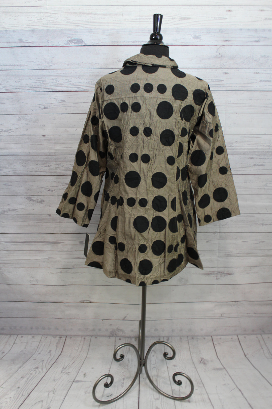 Yushi Clothing Jacket Shirt Polka Dot Design Best Seller - Shopboutiquekarma