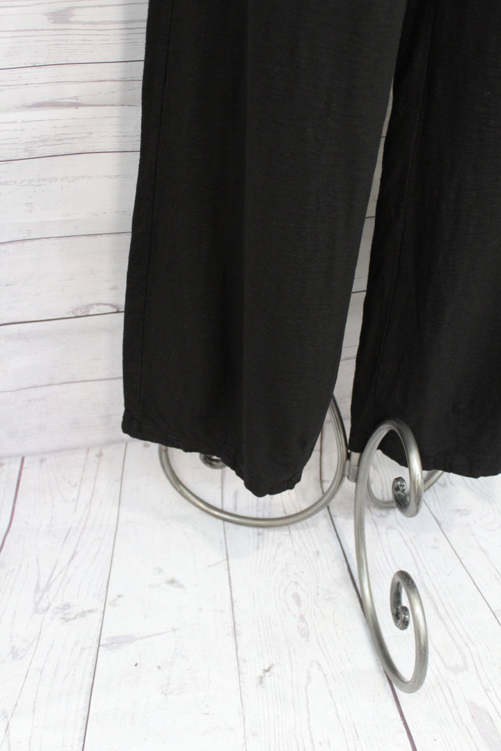 Cut Loose Linen Cotton Jersey - Cropped Pant W/Darts IN STOCK - Shopboutiquekarma
