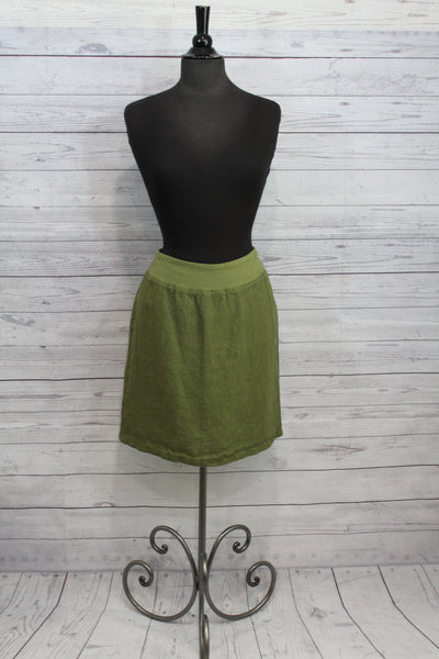 Cut Loose Solid Linen - Walking Skirt IN STOCK - Shopboutiquekarma