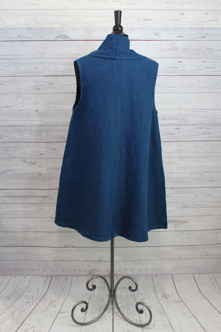 Bryn Walker Heavy Linen - Marcella Vest - Shopboutiquekarma