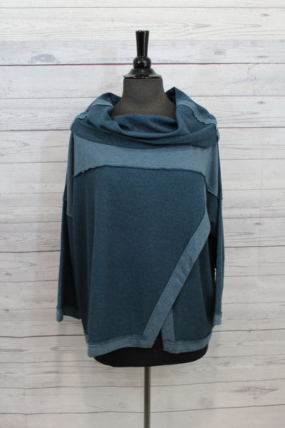 Liv By Habitat Clothes - Overlay Cowl ( Available In XXL) - Shopboutiquekarma