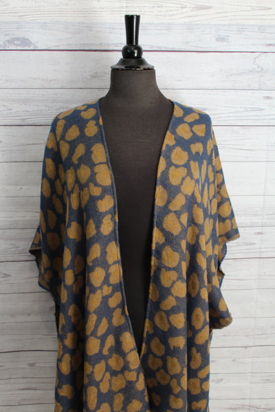Leopard Cozy Kimono - Shopboutiquekarma