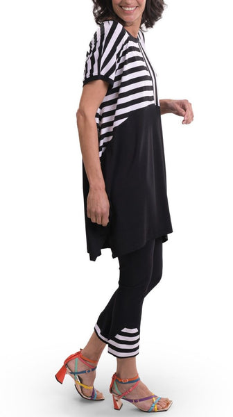 Alembika Clothing - Stripe Pant - Shopboutiquekarma